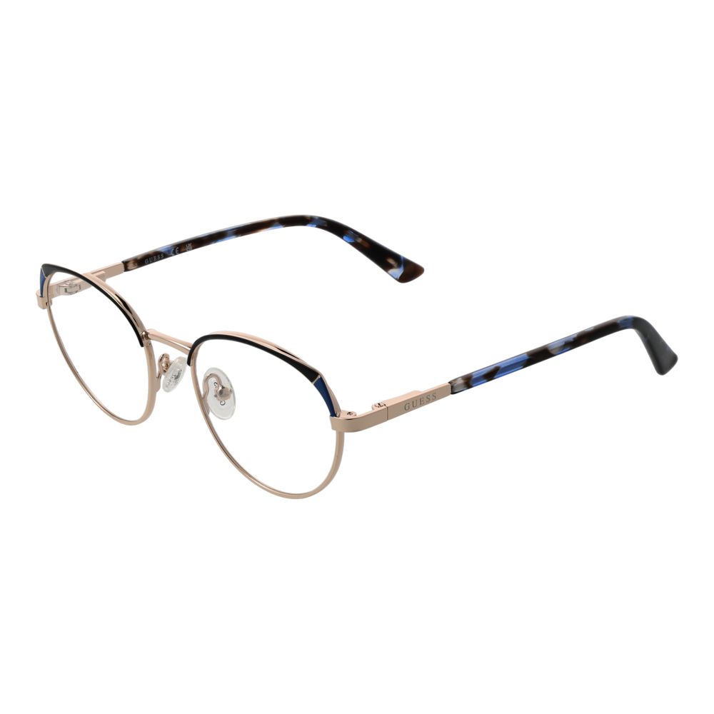 Gold Women Glasses Frame