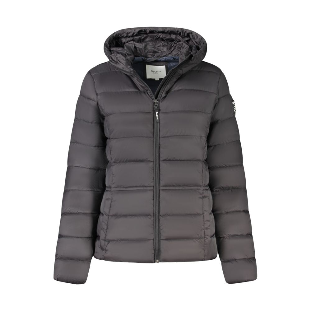 Black Polyamide Women Jacket