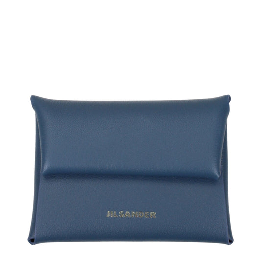 Blue Leather Wallets