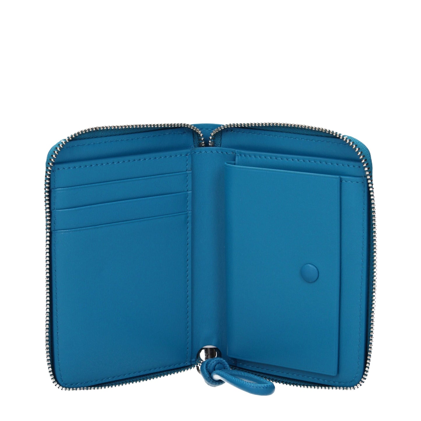 Blue Leather Wallets