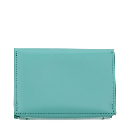 Green Leather Cardholders