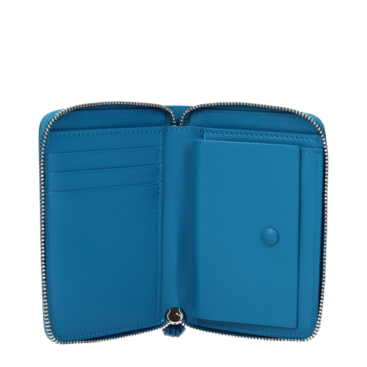 Blue Leather Wallets