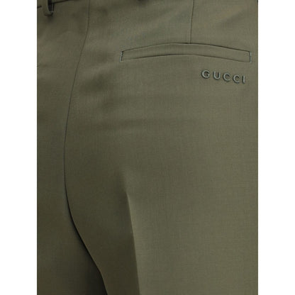 Boyfriend Trousers with embroidered logo