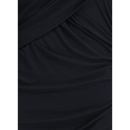 Denise short dress in draped jersey