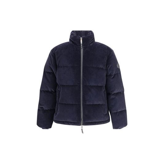 Cropped Corduroy Down Jacket