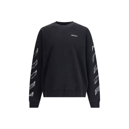 Scribble Diag Skate Crewneck