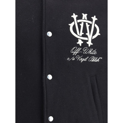 Gothic OW Wool Varsity Jacket