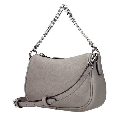 Gray Leather Handbags