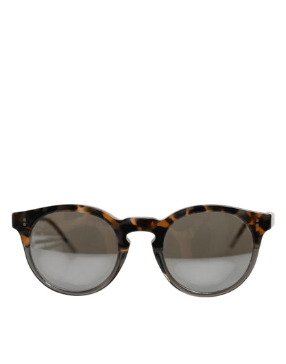 DG4334B Brown Tortoiseshell Round Frame Shades Sunglasses