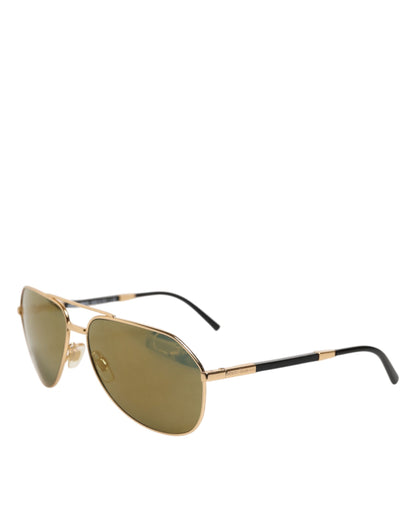 Gold Edition Aviator Shades Eyewear Sunglasses