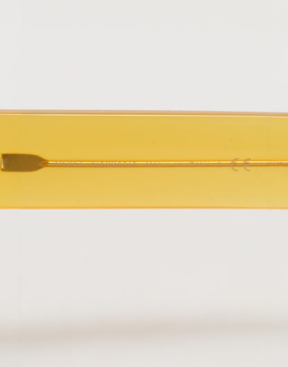 Yellow Acetate Eccentric Sartorial Sunglasses