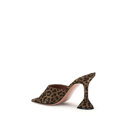 Leopard-print Lupita Sandals