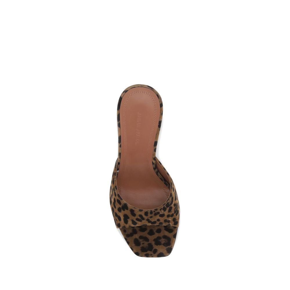 Leopard-print Lupita Sandals