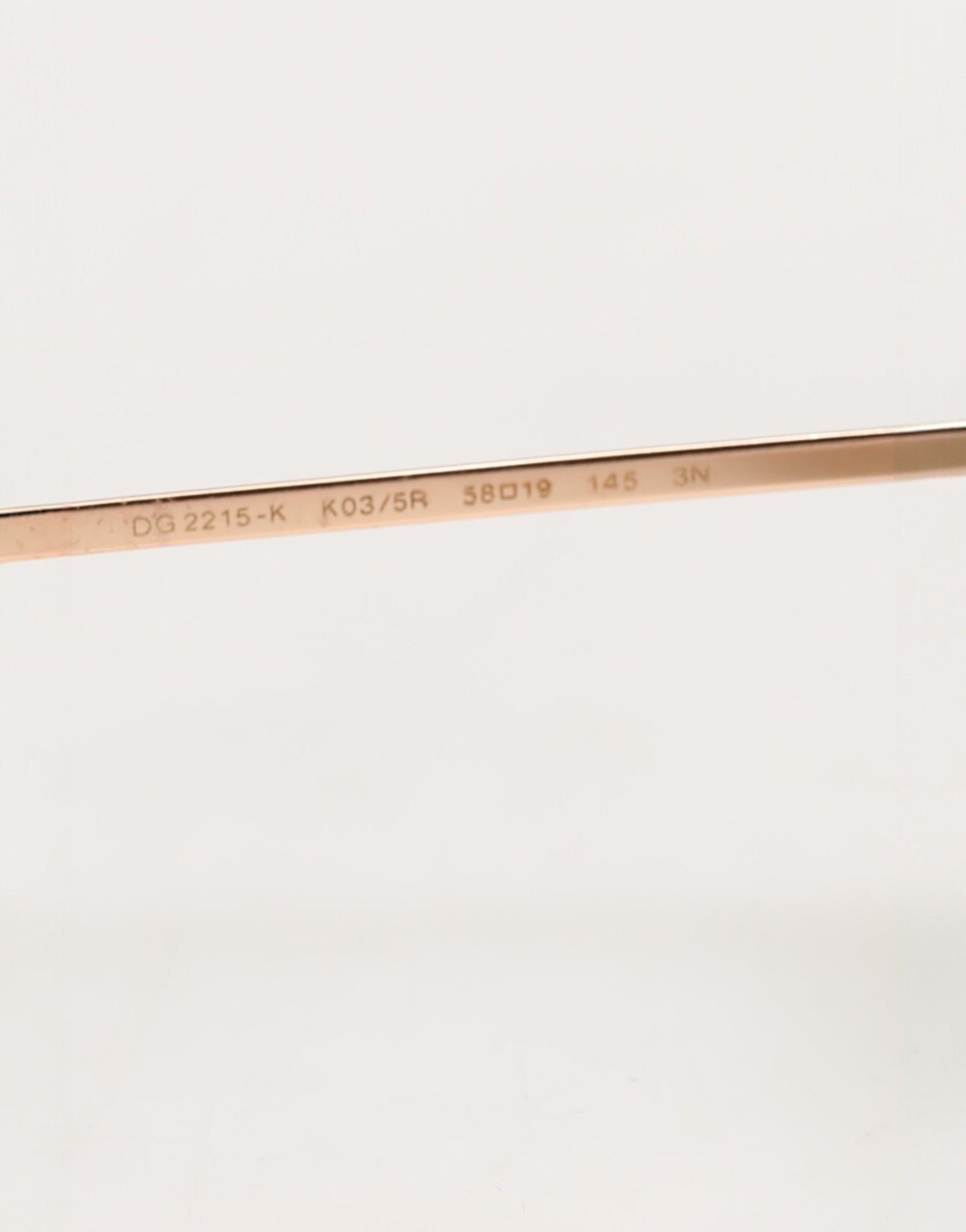 DG2215K Gold Metal Round Shades Eyewear Sunglasses