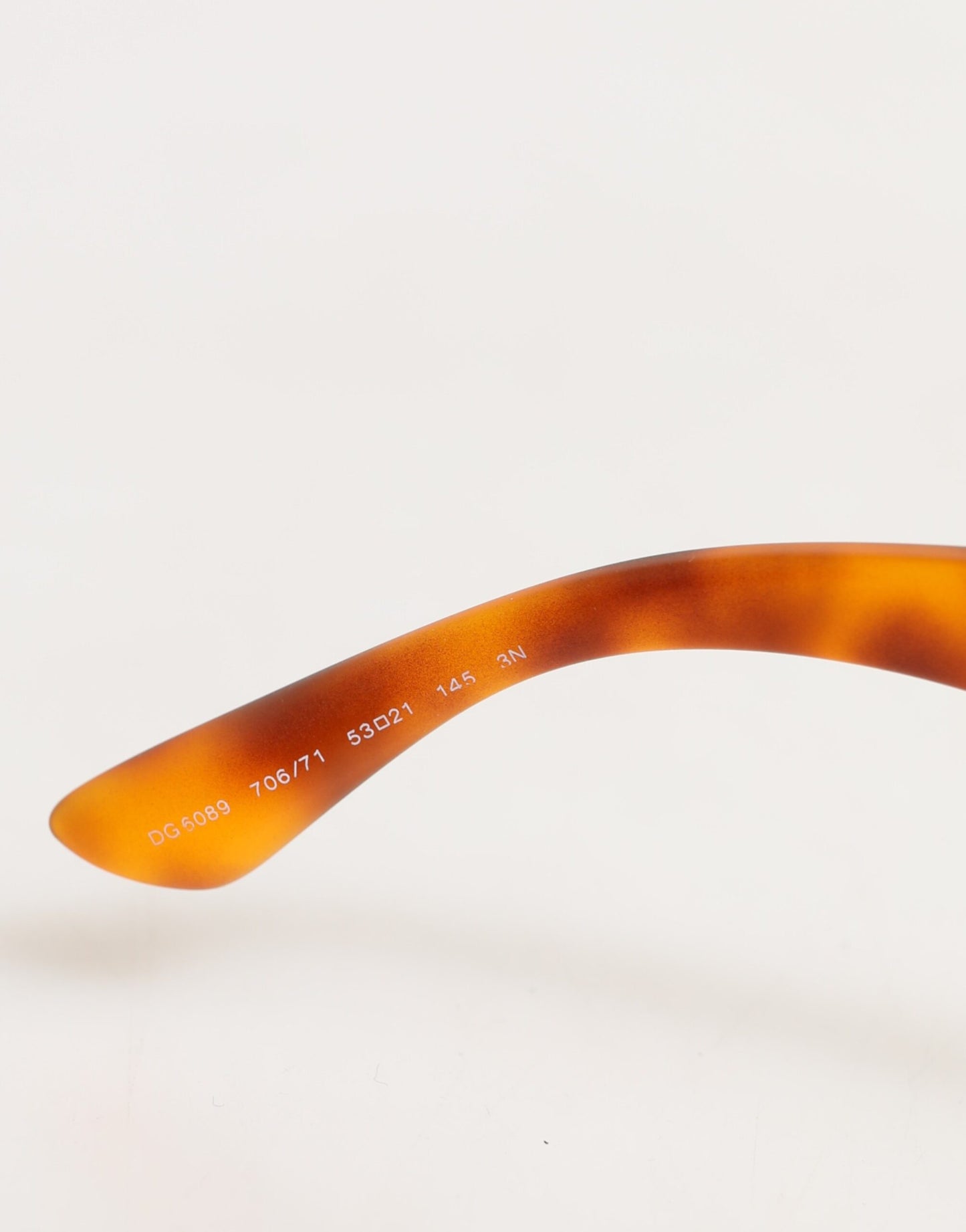 DG6089 Havana Full Rim Round Lenses Foldable Sunglasses