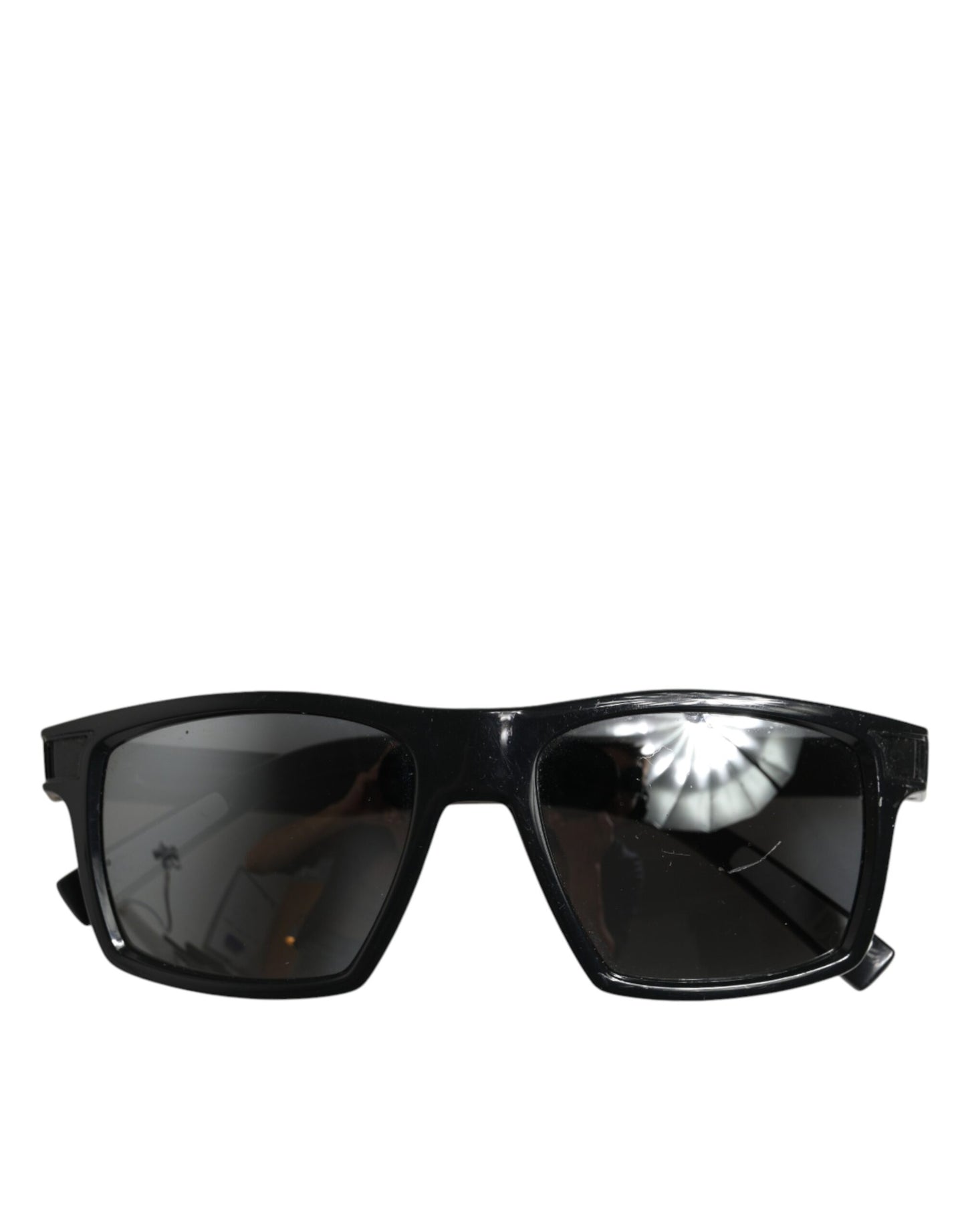 DG6160 Square Black Polyamide Sport Logo Sunglasses