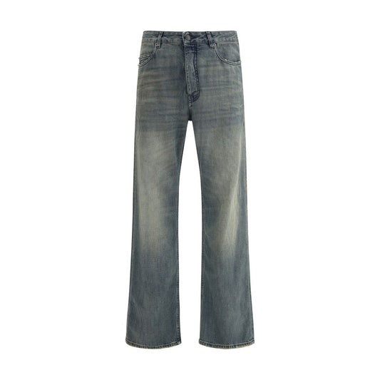 Relaxed fit Cotton Denim Pants