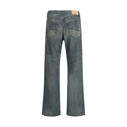 Relaxed fit Cotton Denim Pants