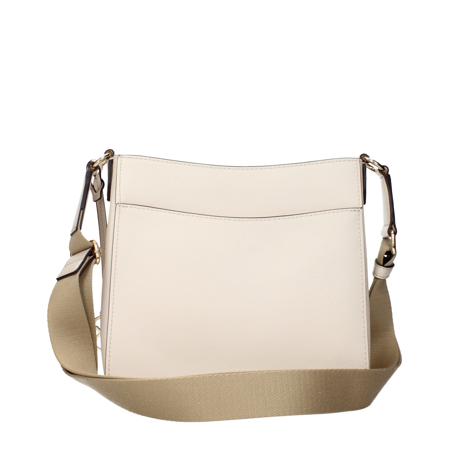 Beige Leather Shoulder Bags