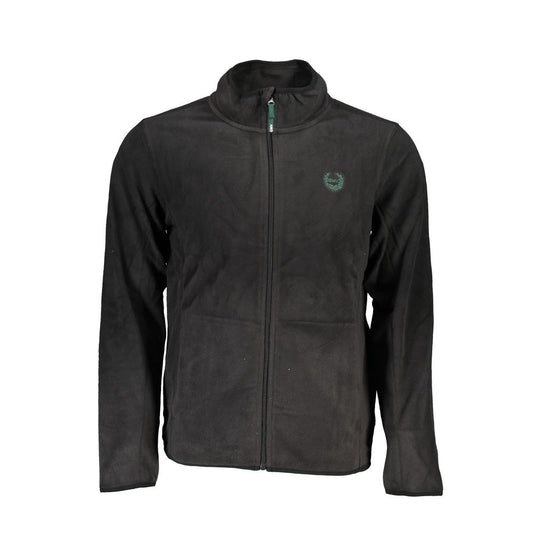 Black Polyester Sweatshirt