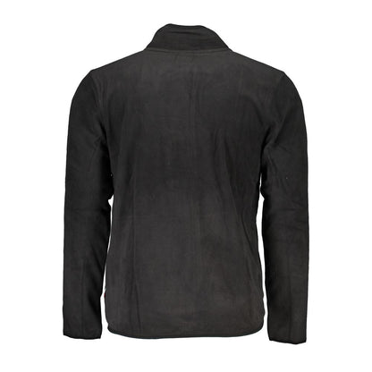Black Polyester Sweatshirt