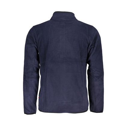 Blue Polyester Sweatshirt