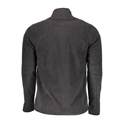 Black Polyester Sweatshirt