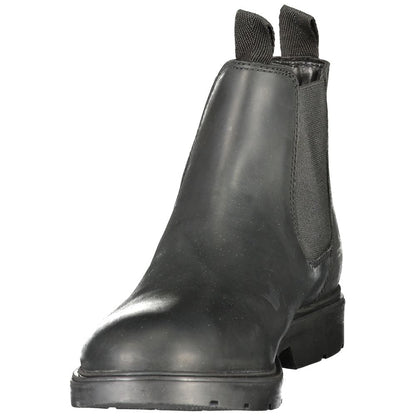 Black Polyester Ankle