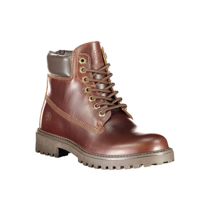 Brown Polyester Sneaker