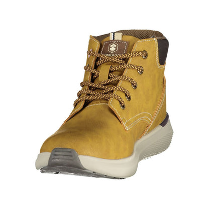 Brown Polyester Sneaker