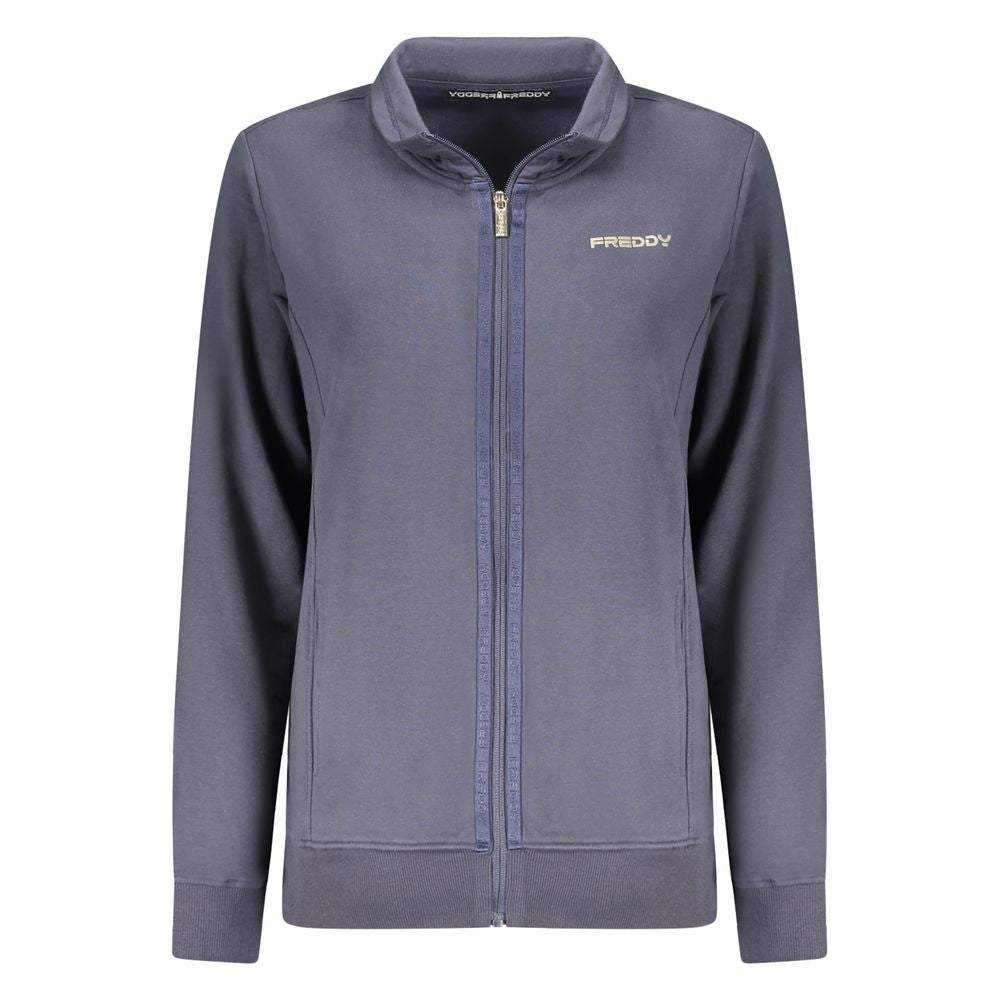 Blue Cotton Sweatshirt