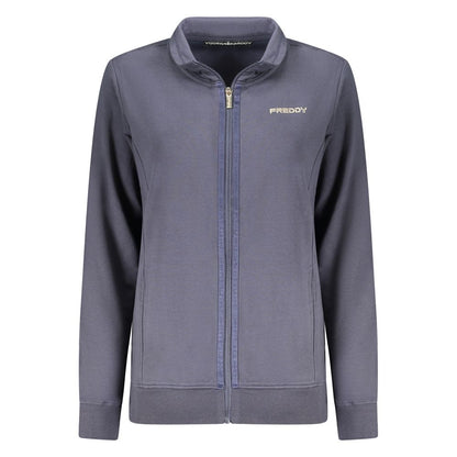 Blue Cotton Sweatshirt