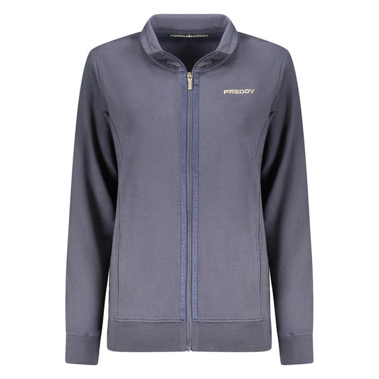 Blue Cotton Sweatshirt