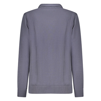 Blue Cotton Sweatshirt