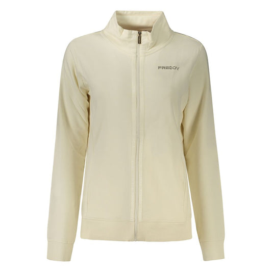 White Cotton Sweatshirt