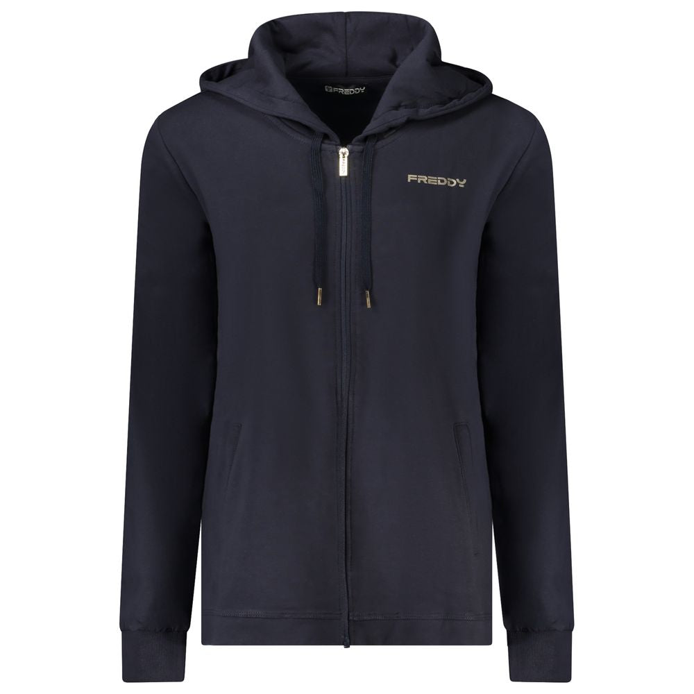 Blue Cotton Sweatshirt