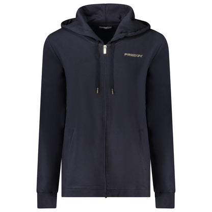 Blue Cotton Sweatshirt