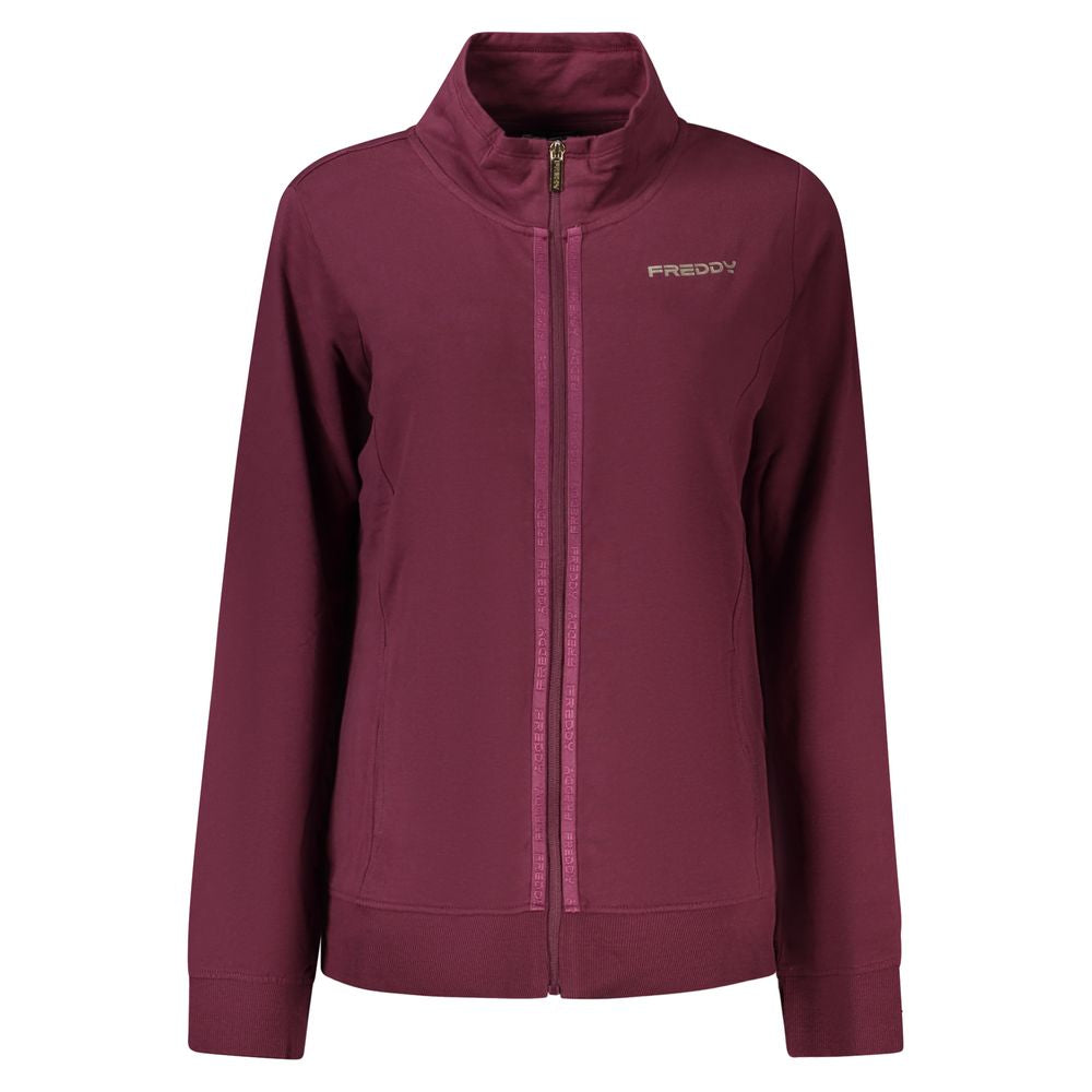 Purple Cotton Sweatshirt