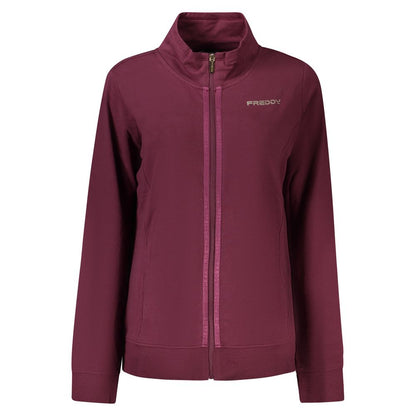 Purple Cotton Sweatshirt