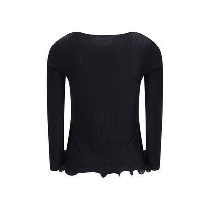 Long-sleeved Virgin Wool top