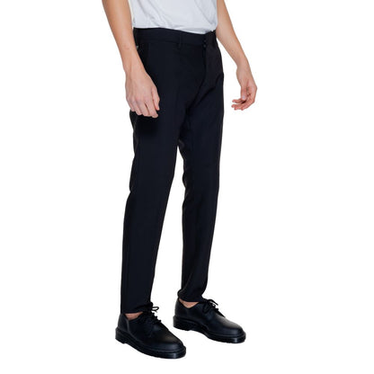 Black Polyester Pant