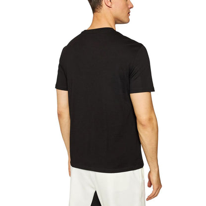 Black Cotton T-Shirt