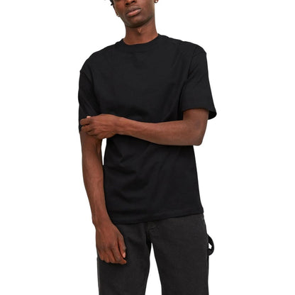 Black Cotton T-Shirt