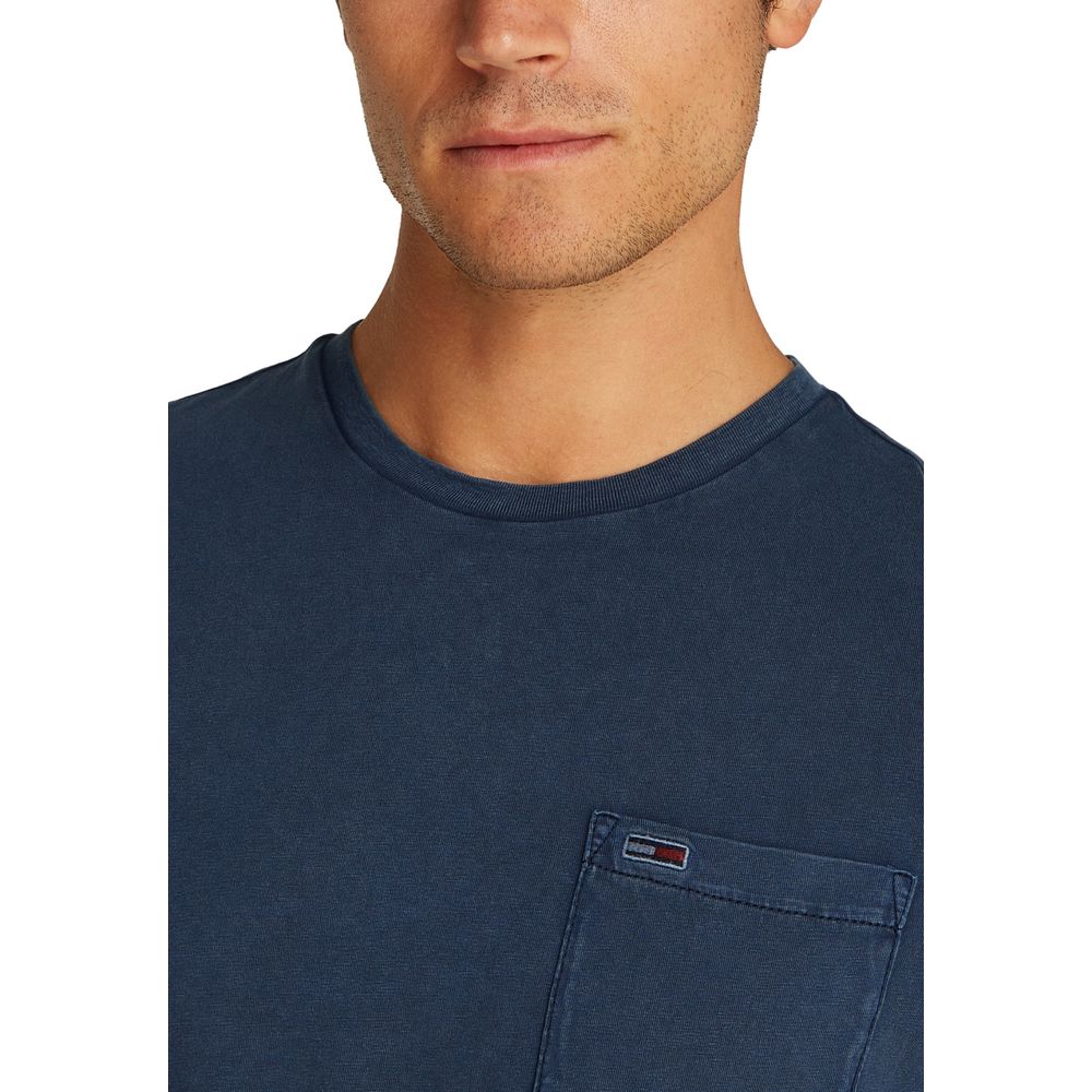 Blue Cotton T-Shirt