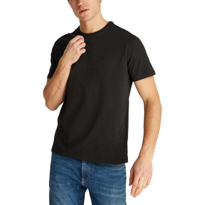 Black Cotton T-Shirt