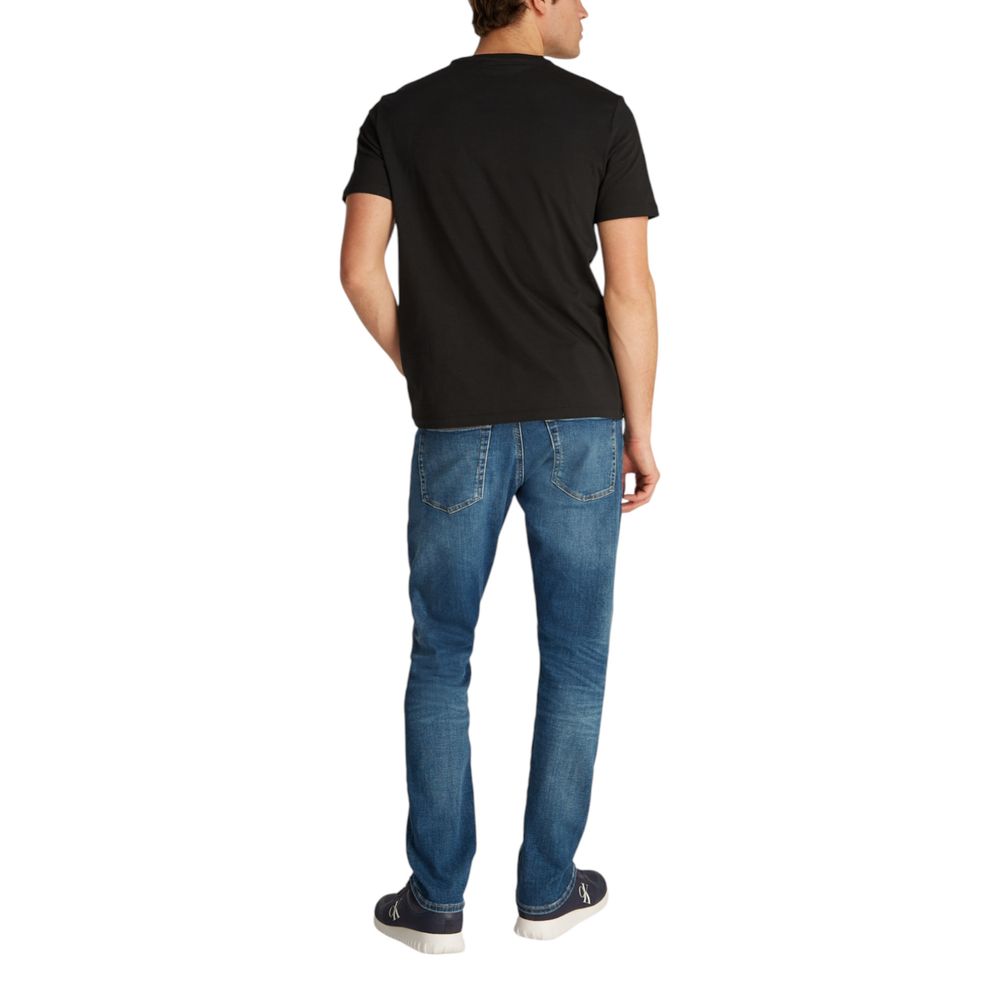 Black Cotton T-Shirt