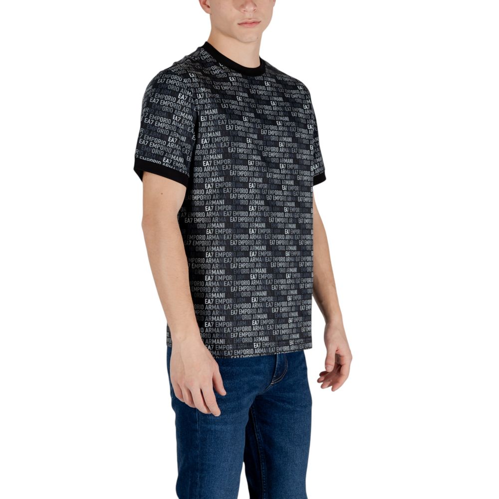 Black Cotton T-Shirt