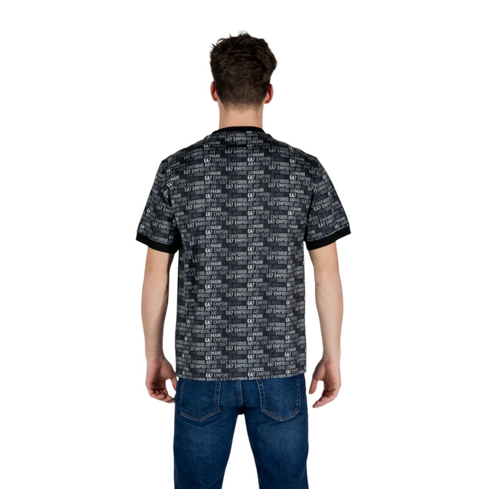 Black Cotton T-Shirt