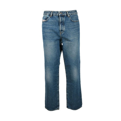 Blue Cotton Skinny Jean