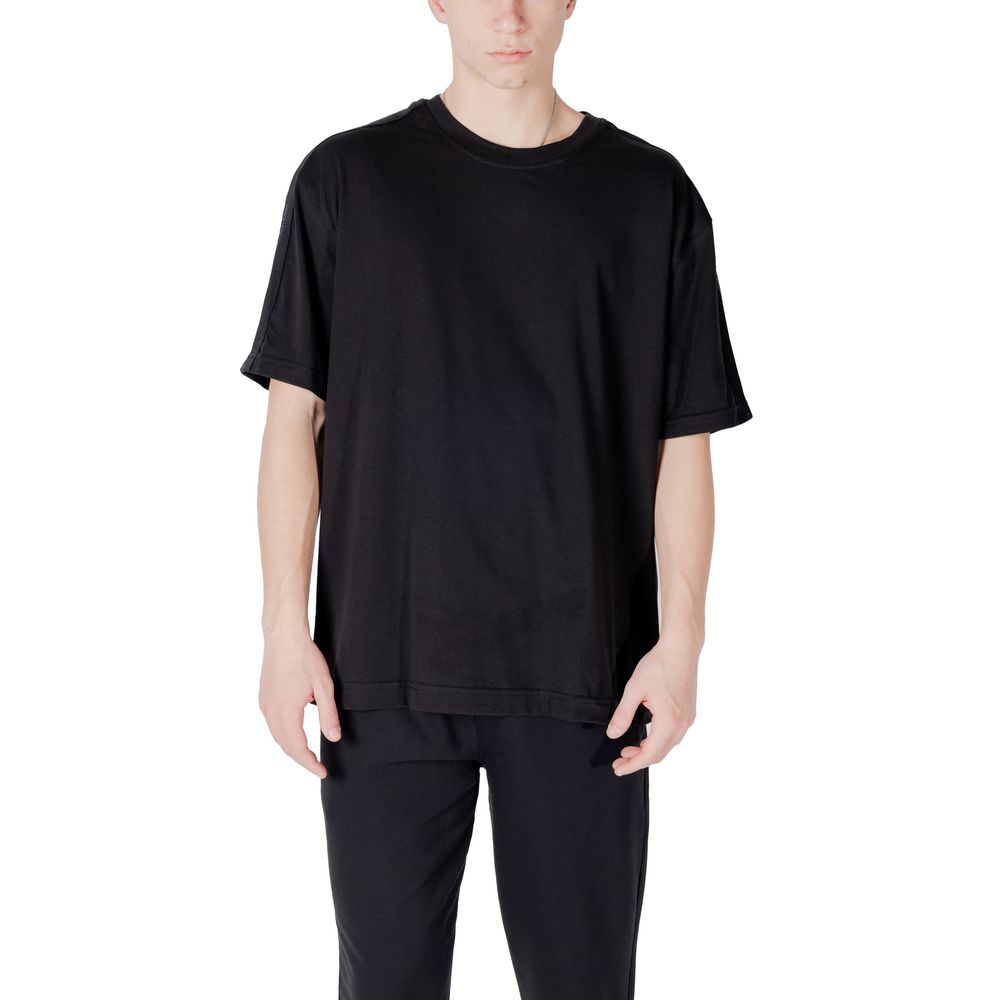 Black Cotton T-Shirt